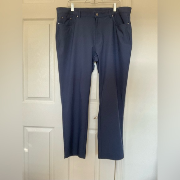 Greg Norman Golf Pants 38 X 29 Navy Blue  Active Performance Outdoor Athleisure - Picture 5 of 8